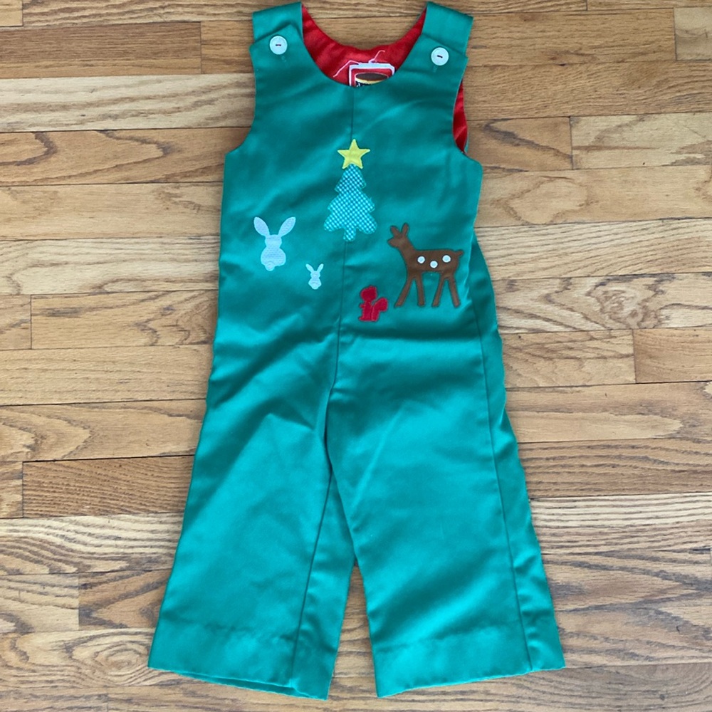 🎄 Vintage Chocolate Soup Christmas john john | Size 3T